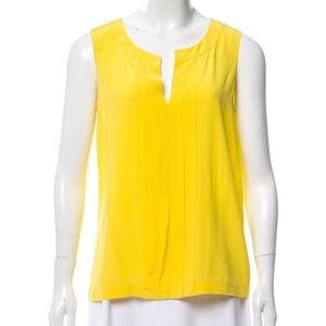 Kate Spade yellow silk top